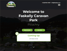 Tablet Screenshot of faskally.co.uk